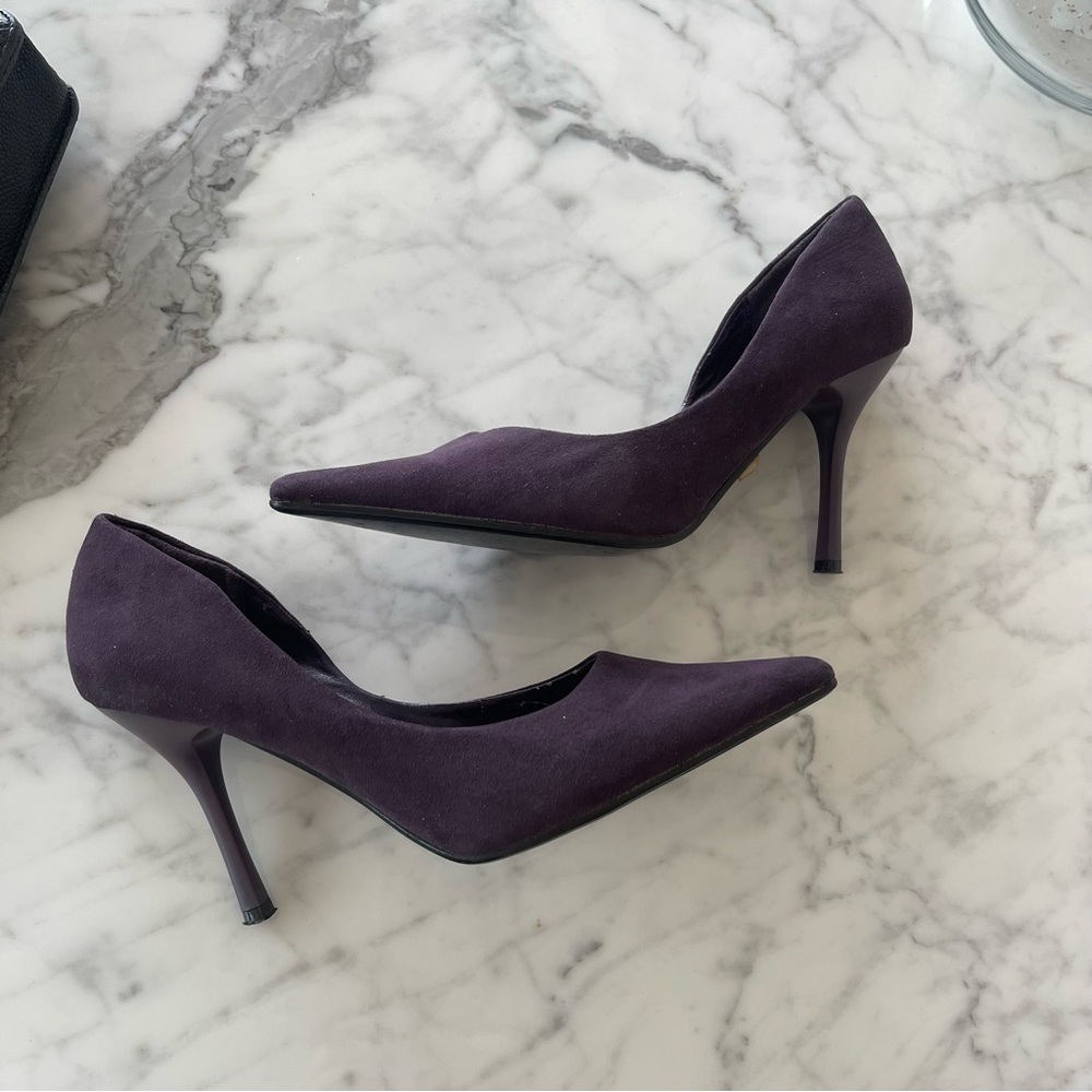 NEW Purple Velvet Pumps